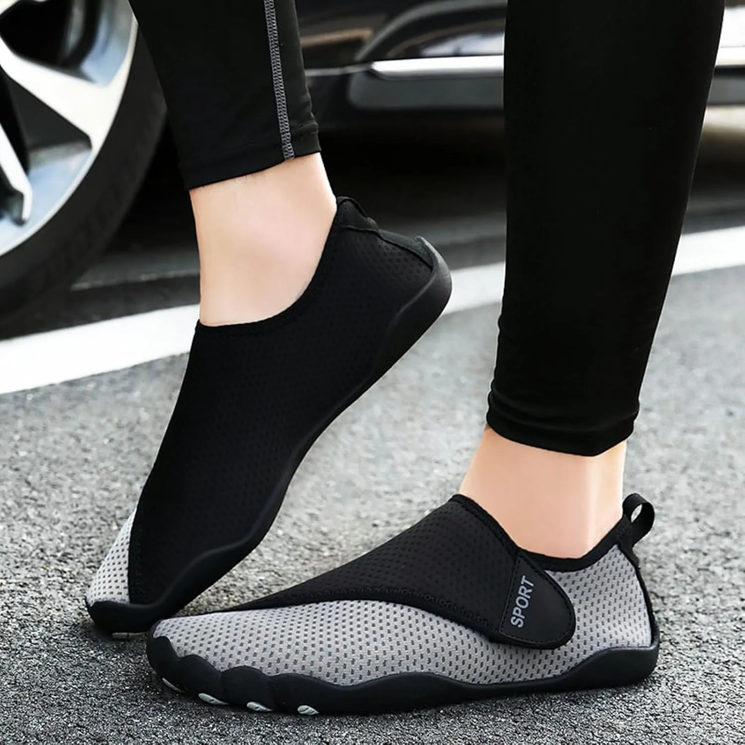 Lightweight Walking Shoes River Tracing Shoes for Women Breathable Swimming Diving Shoes Wading Five Women's