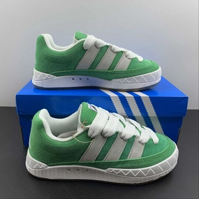 Adidas Adimatic ??Green?? Green Crystal White GZ6202 loose - fit shoes ZipUp