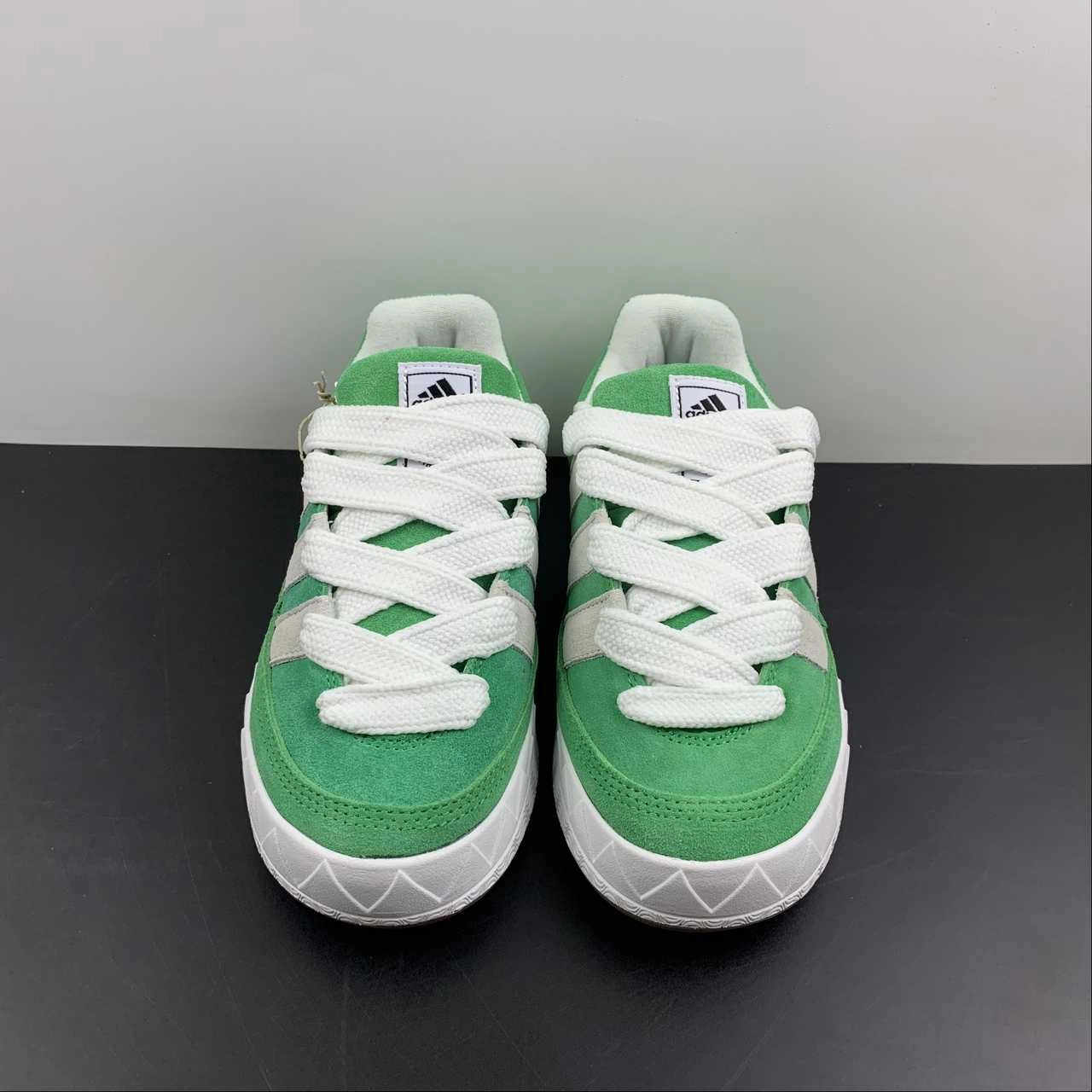 Adidas Adimatic ??Green?? Green Crystal White GZ6202 running in a marathon shoes