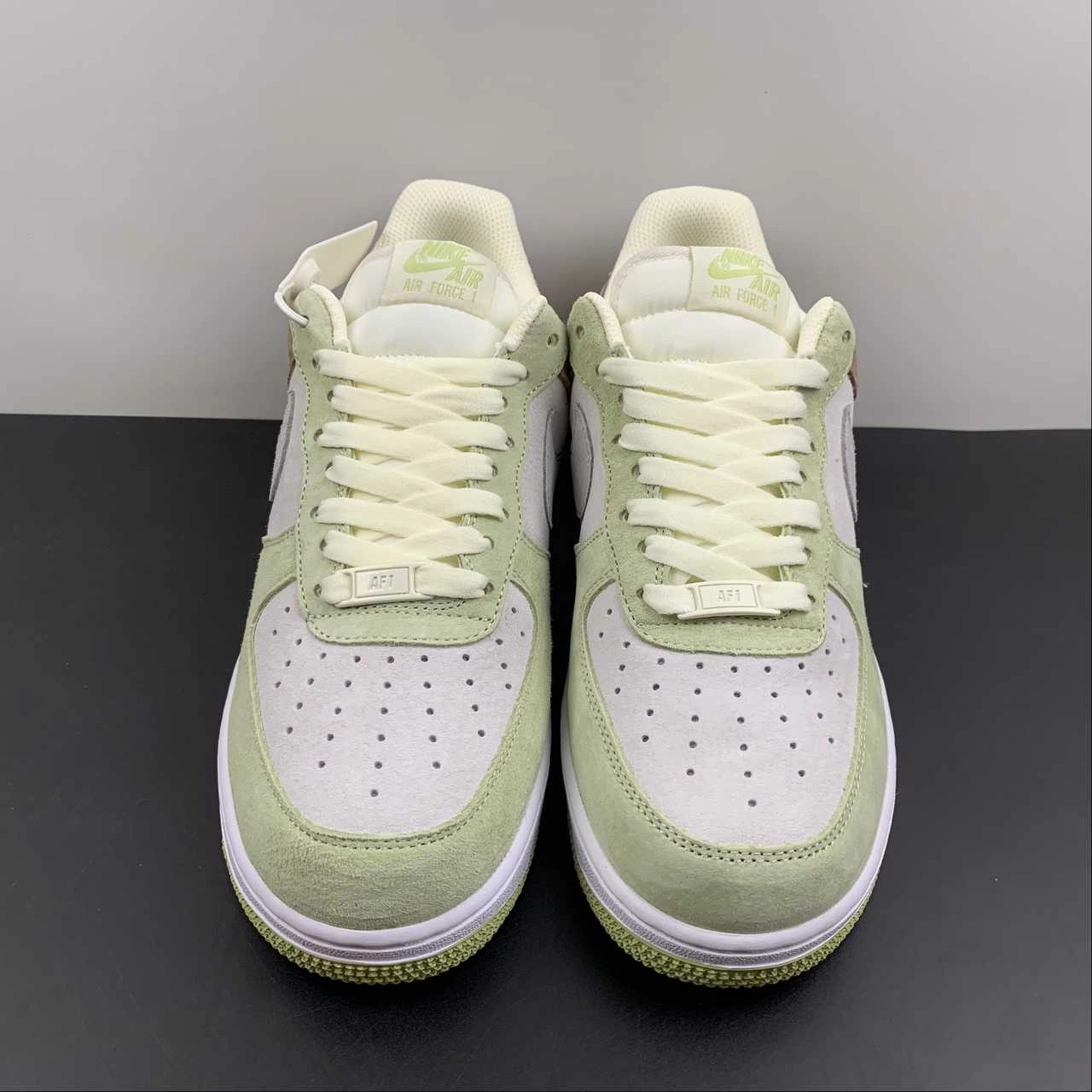 Step Easy Soft Steps Air Force 1 07 Low White Light Green Grey Brown DL5819-618