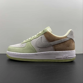 Air Force 1 07 Low White Light Green Grey Brown DL5819-618 Valley Step Grass Hike