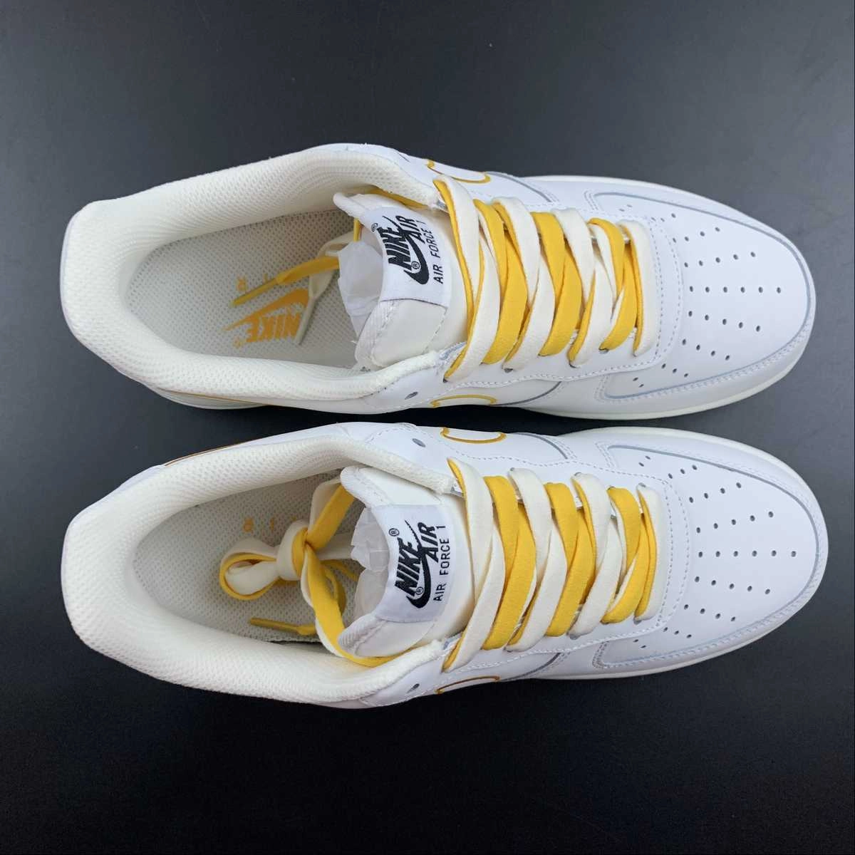 Air Force 1 07 Low Rice White Yellow CL6326-168 Peak Path