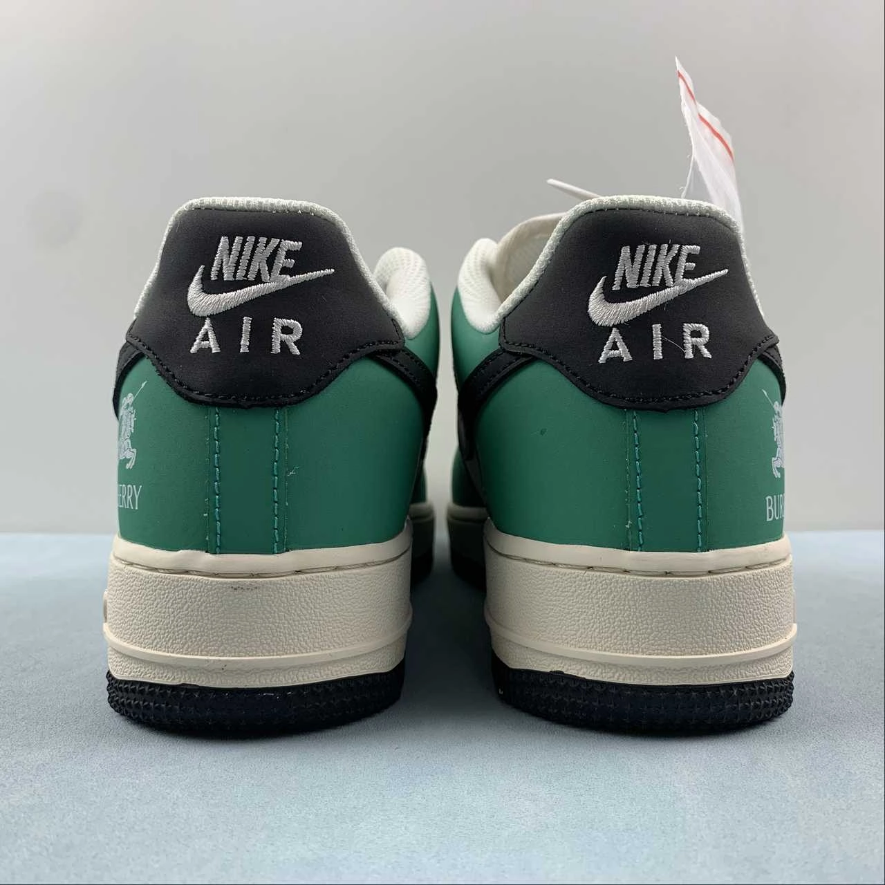 Vine Path Air Force 1 07 Low BURBERRY Beige White Green Black BS9055-708