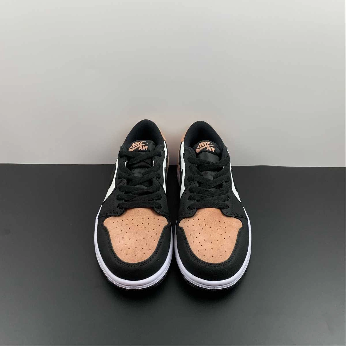 Air Jordan 1 Low Black Pink CZ0790-061 Walking Vibe