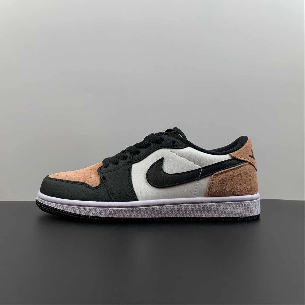 Dynamic Lateral Support Air Jordan 1 Low Black Pink CZ0790-061