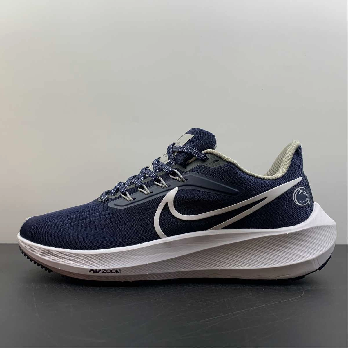 Moisture wicking Air Zoom Pegasus 39 Navy Blue Grey White DR1972-400