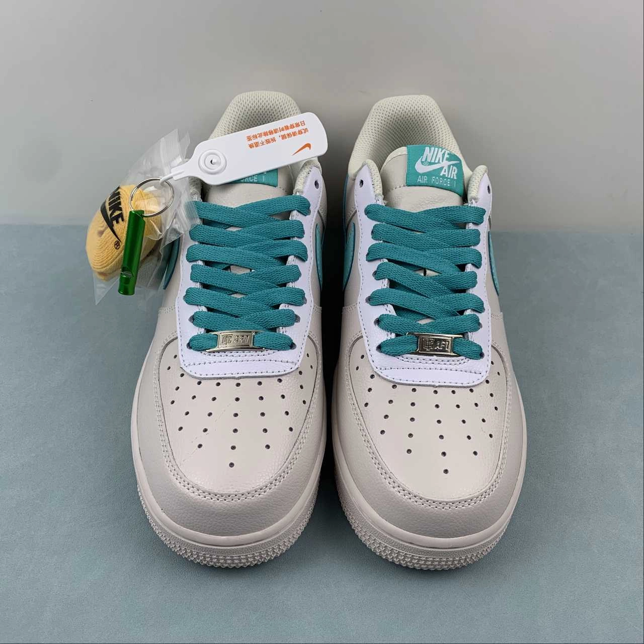 Tiffany & Co. x Air Force 1 07 Low SP Friends and Family Off-White DZ1382-211 Comfortable Soles Faux Leather