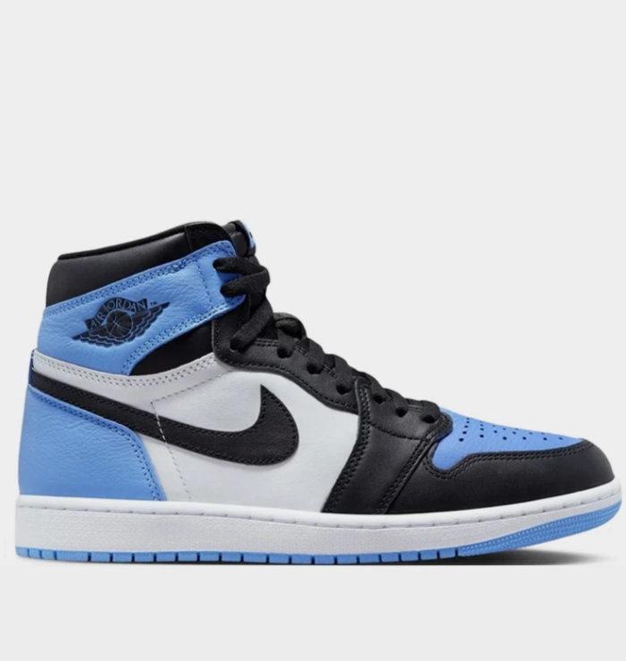 Nike  Air Jordan 1 High OG UNC Toe All-around traction Compression Molded Foam