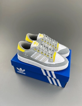bright colored shoes Adidas Centennial 85 Low ??Grey Yellow?? IE2370