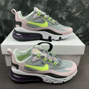 Lightweight Shoes weight - lifting shoes Air Max 270 React Particle Grey Lemon Venom BQ0103-010