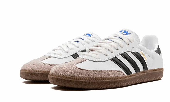 Cushioned Insole Game Day Adidas Samba OG Cloud White Core Black