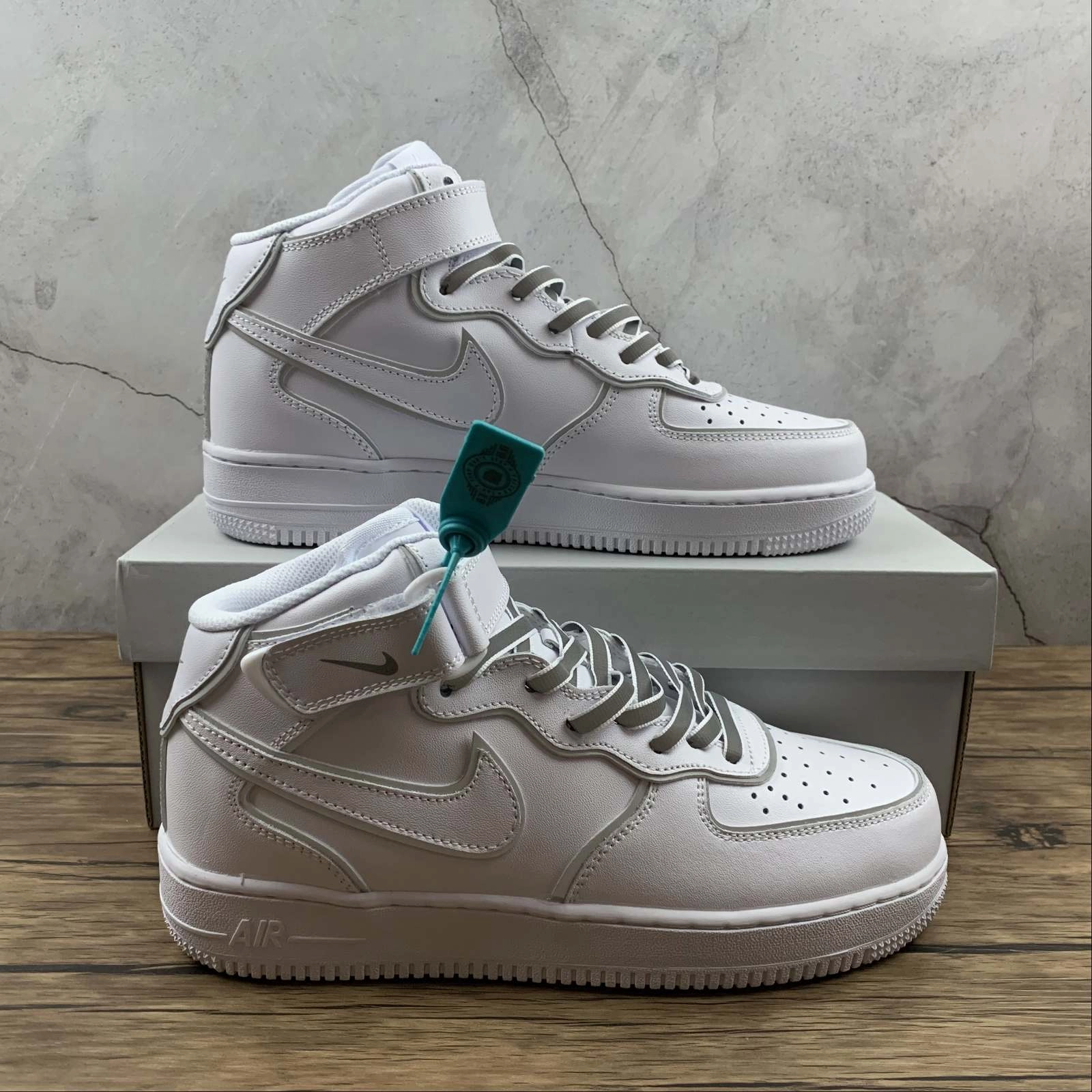 Functional Shoes Mobile Life Air Force 1 07 Mid Laser White 369733-809