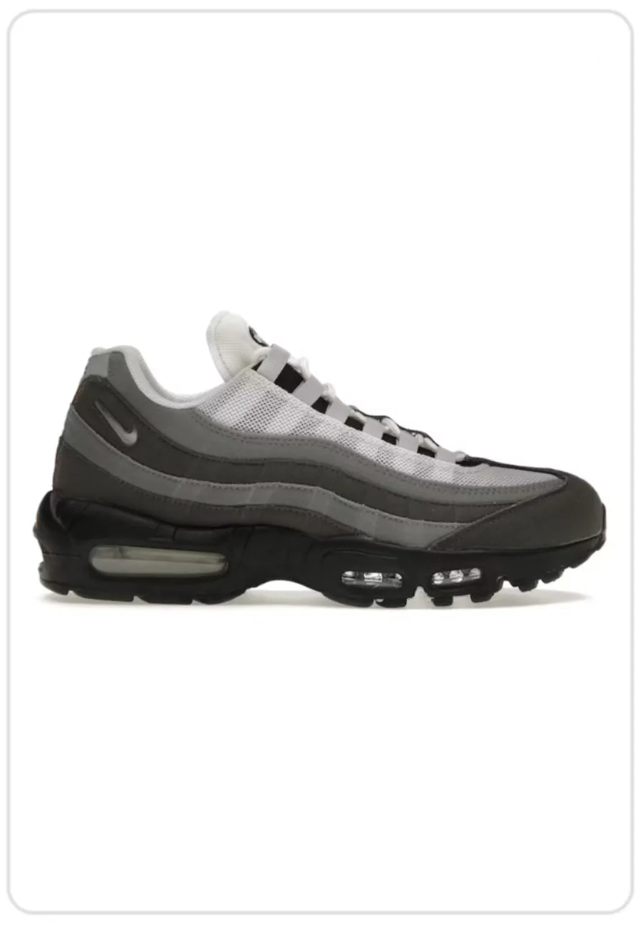 Nike Air Max 95 Jewel Swoosh Grey shock - dispersing snow - running shoes