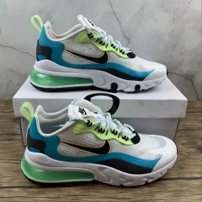 circus - themed running gear Air Max 270 React SE Oracle Aqua Black-Ghost Green CT1265-300