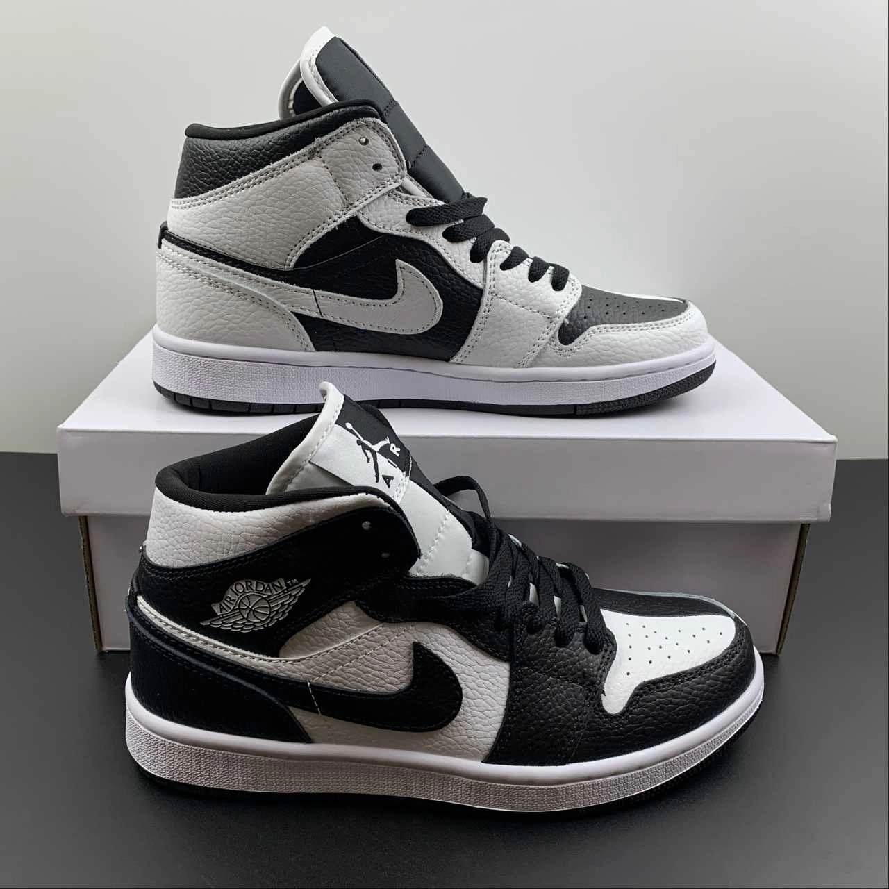 Ultra Flex Fashionable Look Air Jordan 1 Mid SE White Black-White