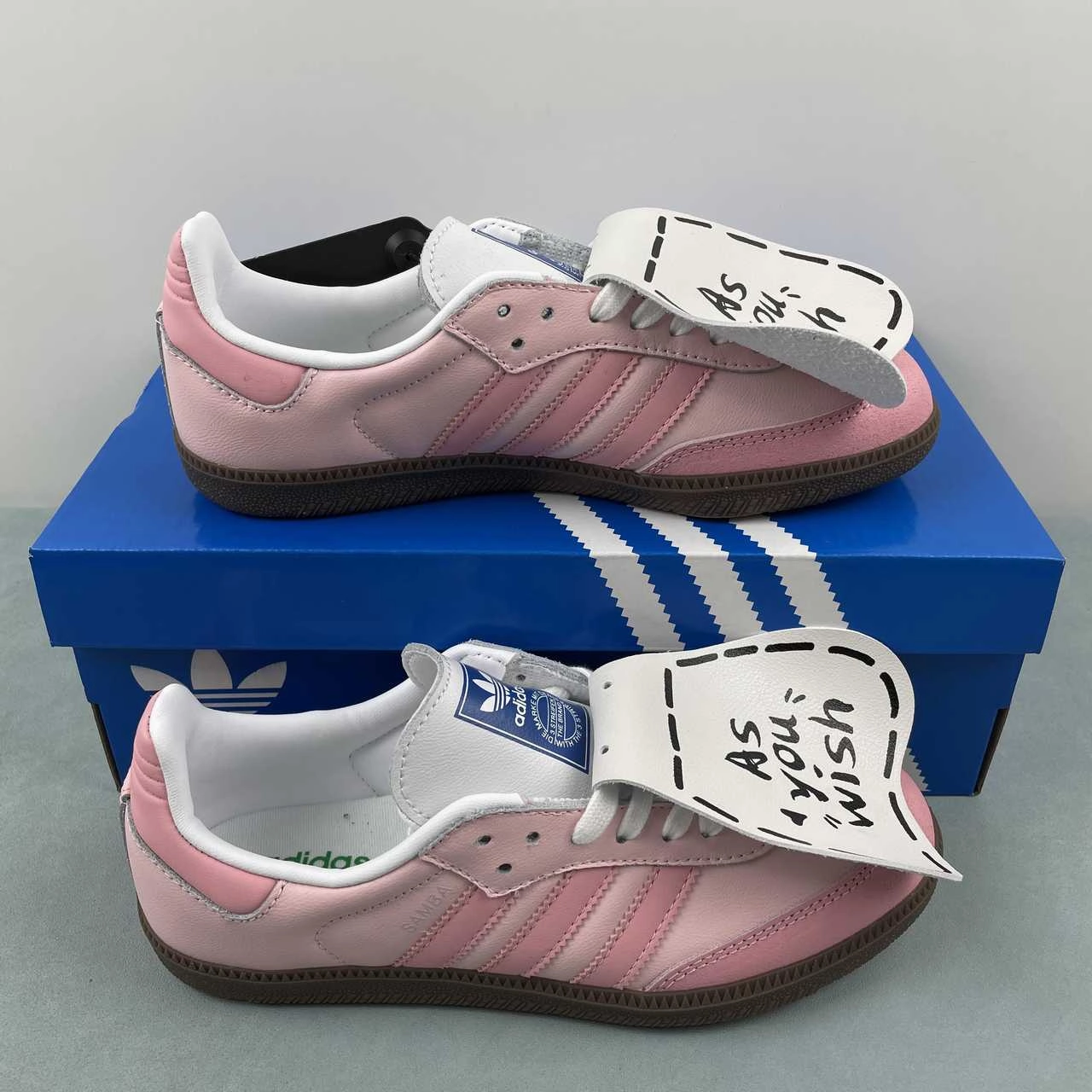 Adidas Samba OG Pink Retro Classic Lightweight Ablooding Peach Princess IG1024TL Clean Wear