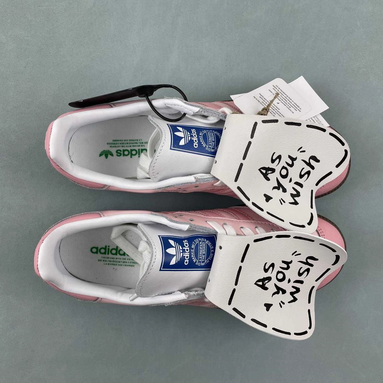 Adidas Samba OG Pink Retro Classic Lightweight Ablooding Peach Princess IG1024TL morning run Work Comfort