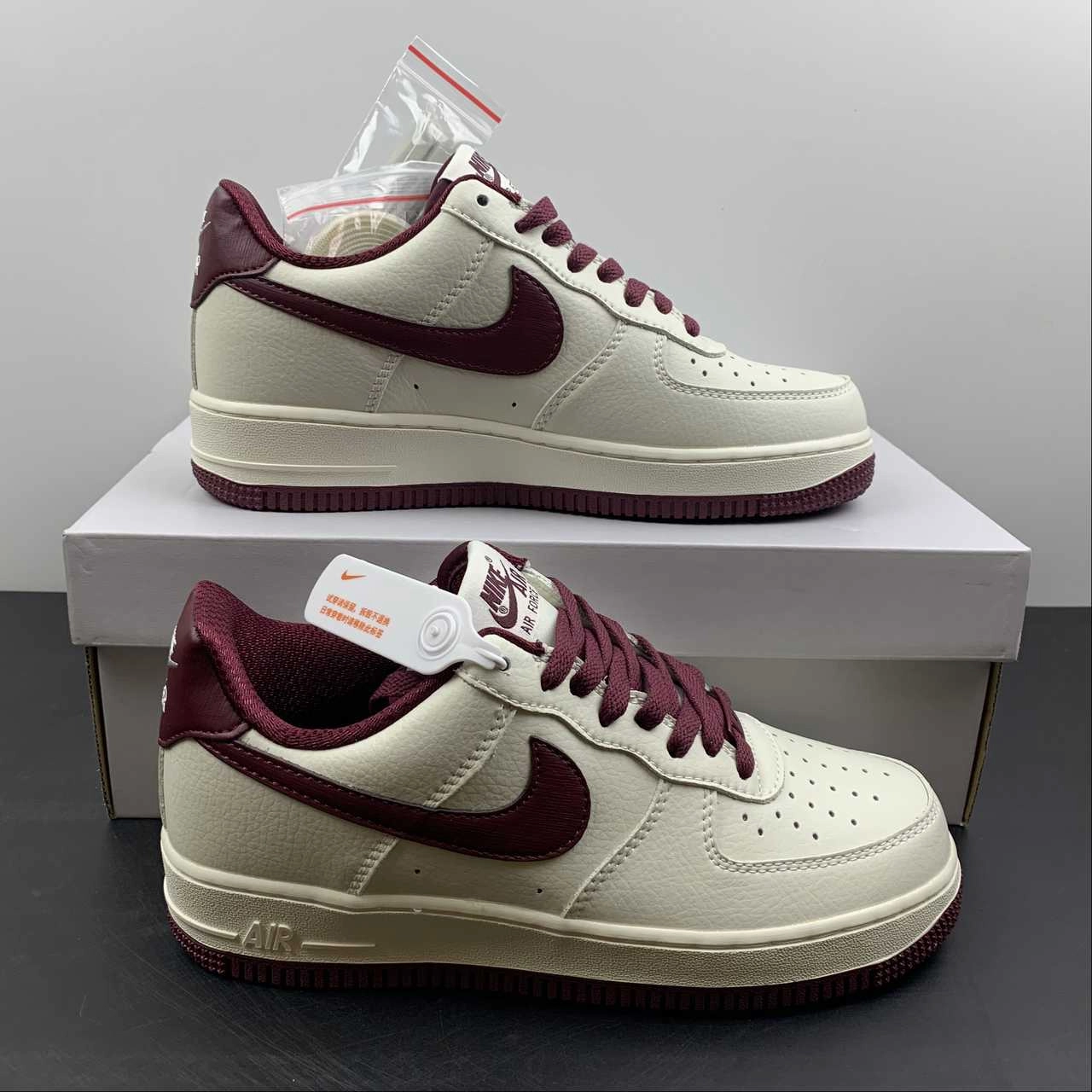 Air Force 1 07 SU19 Wine Red Fast Step