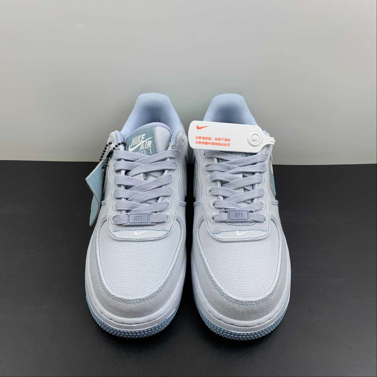 Air Force 1 07 Low Blue Dip Dye Light Blue DQ8233-001 Flexible Movement