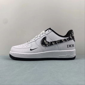Stretch Hike Creek Walk Air Force 1 07 Low DIOR White Black DR6239-837