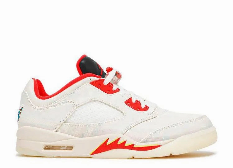 Soft Cushioned Upper Air Jordan 5 Low CNY