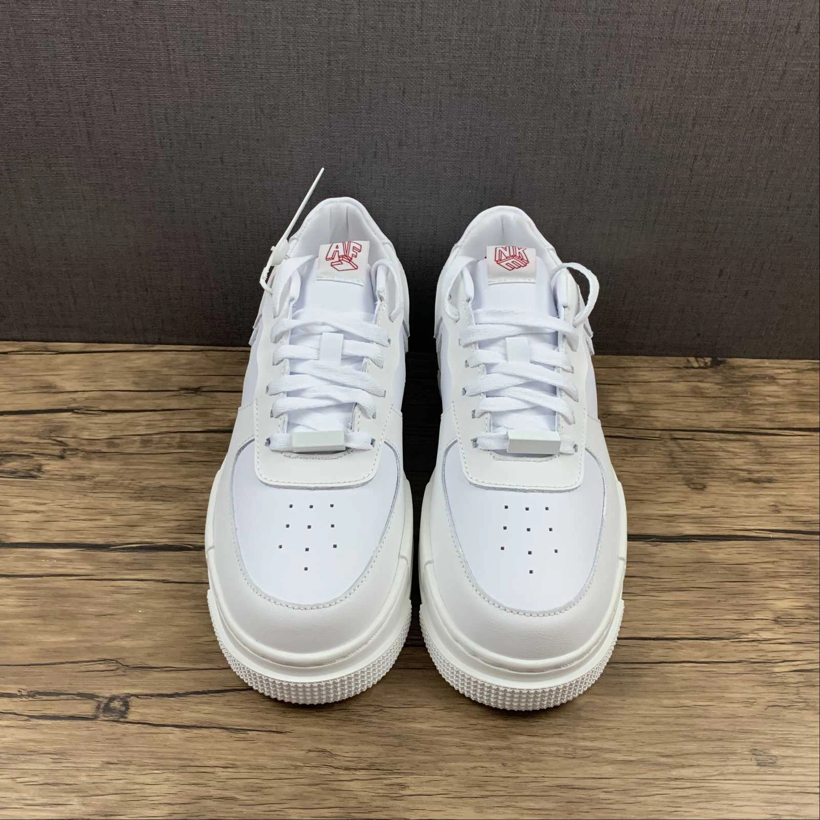 Air Force 1 PIXEL Summit White CK6649-105 Buckle Closure