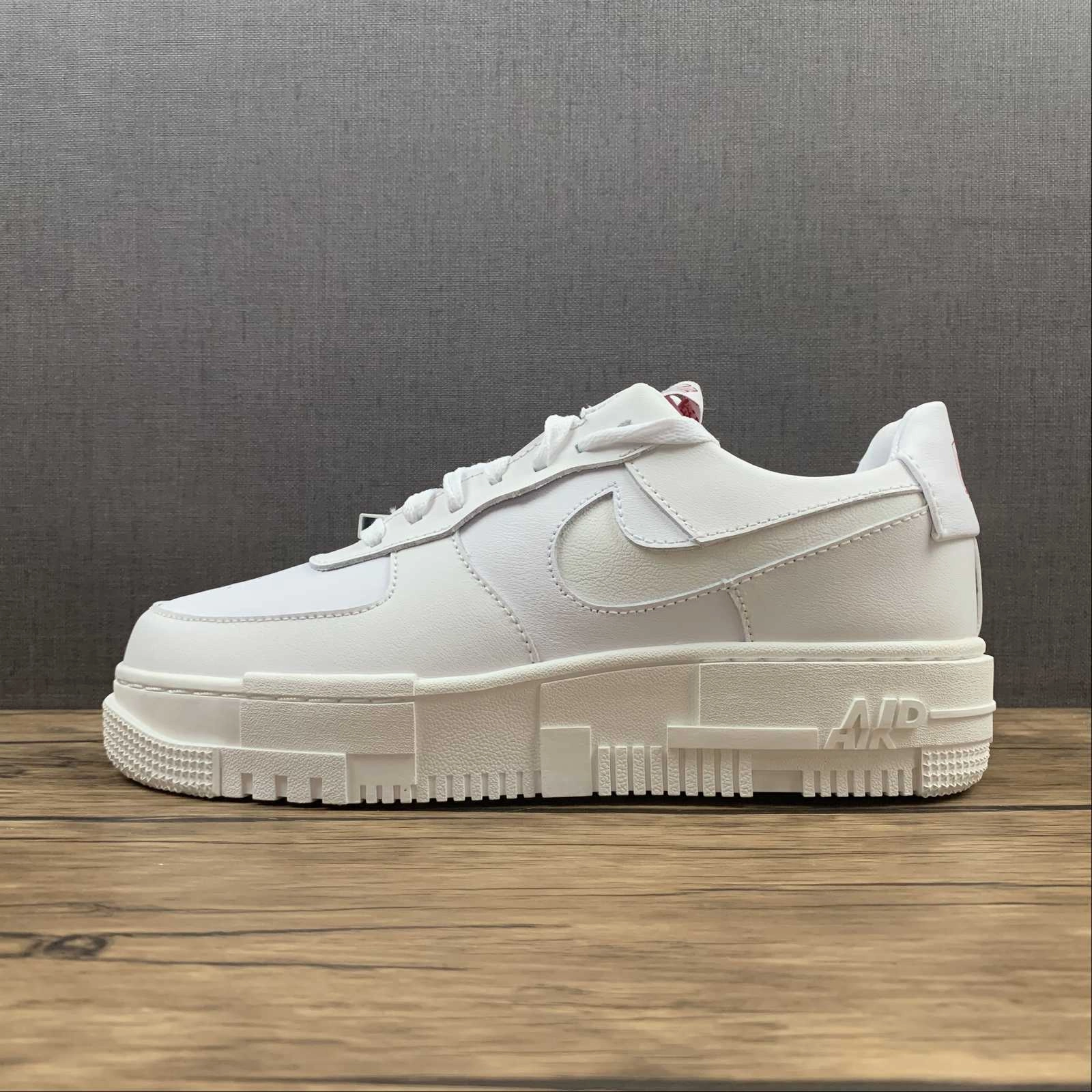 Simple Motion Modern Urban Air Force 1 PIXEL Summit White CK6649-105