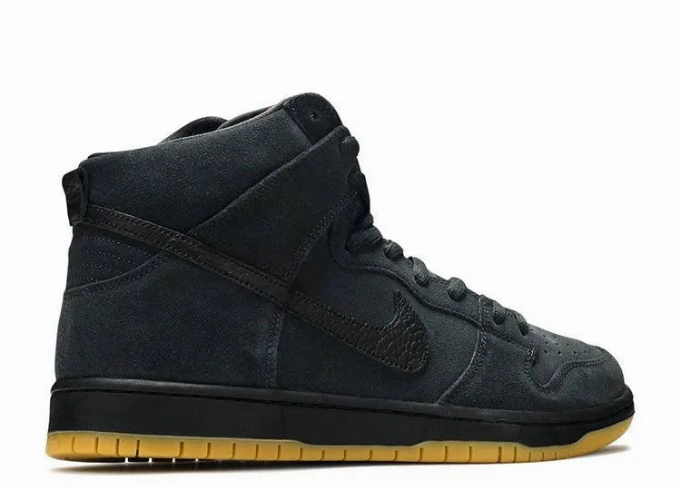 Extended Width Options Nike SB Dunk High Orange Label Grey