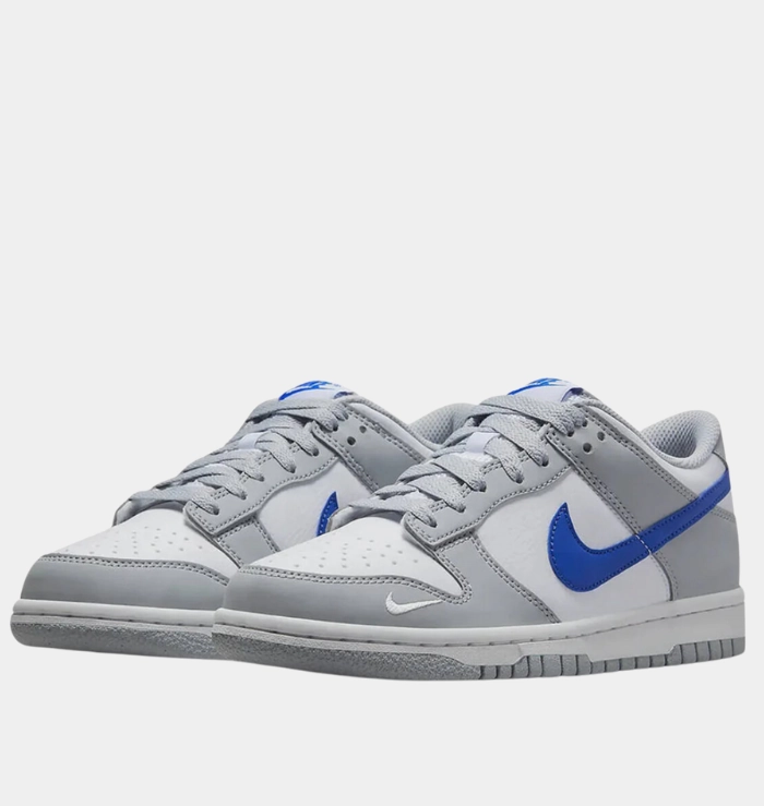 Nike Dunk Low Wolf Grey Royal (GS) Fashion Casual