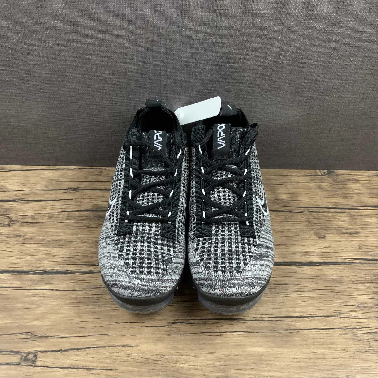 Air VaporMax 2021 FK Grey Inserted Black DH4088 003 Stylish Fit Flex Groove System