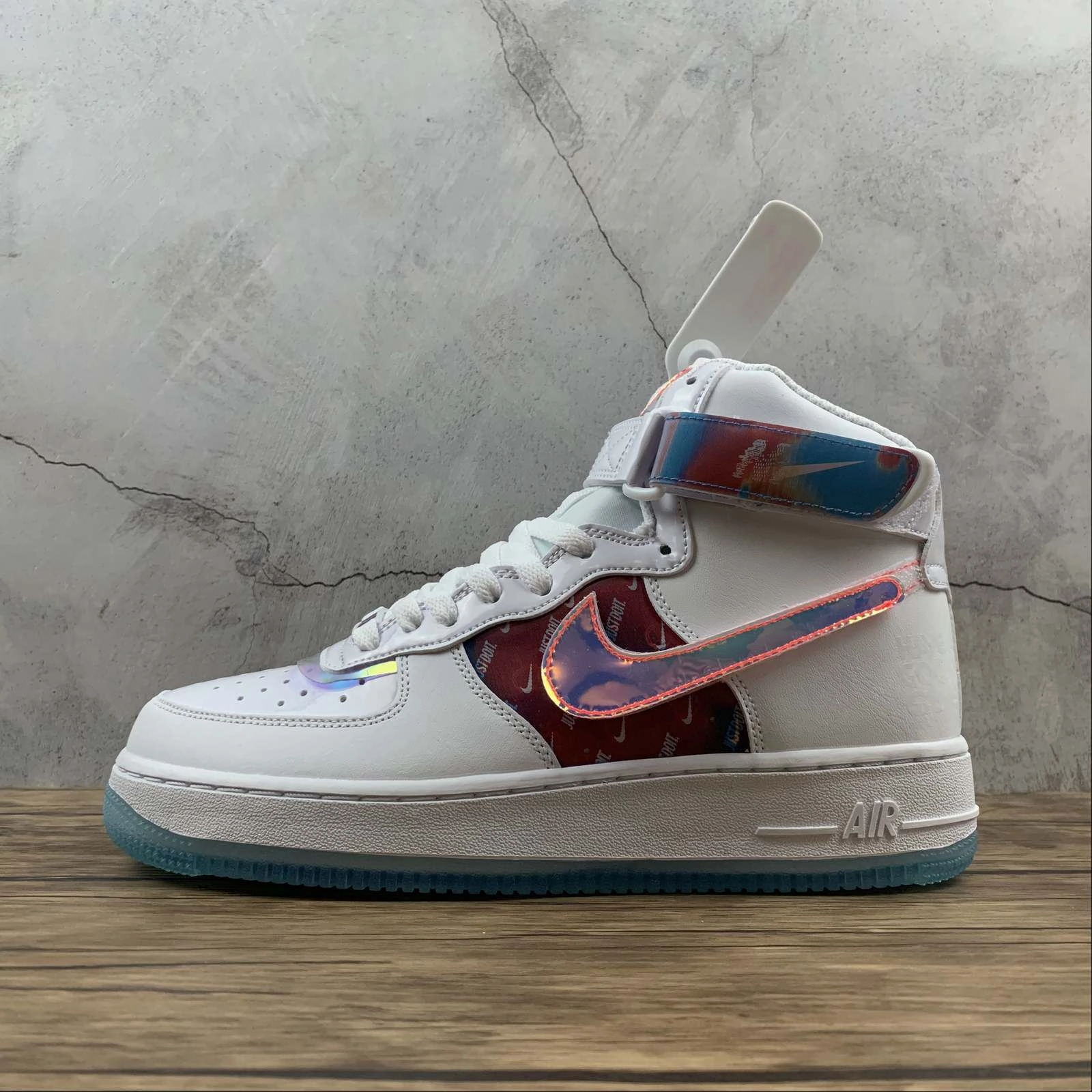 Easy Walk Air Force 1 HI LX White Multi-Color-White DC2111-191