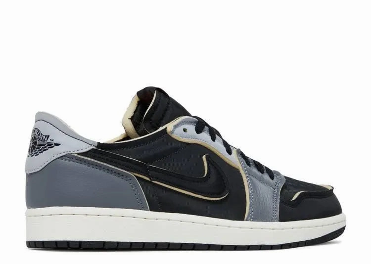 Air Jordan 1 Low OG EX Dark Smoke Grey On-the-Go Wear Comfort Runner