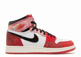 Nike Air Jordan 1 High OG Spider-Man Across the Spider-Verse GS DV1753 601 Clean Movement
