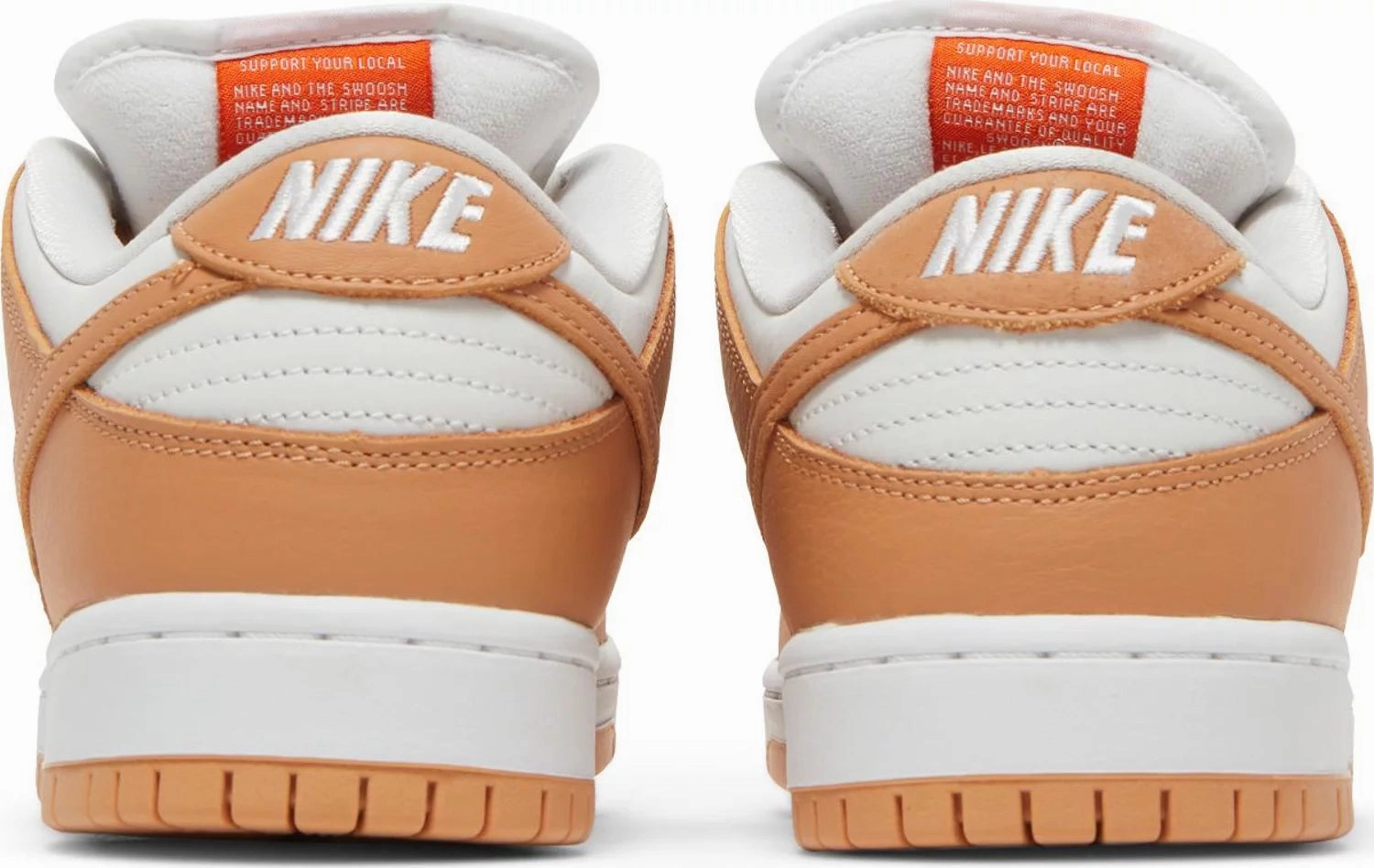Nike Dunk Low SB Cognac Moisture Wicking Liner