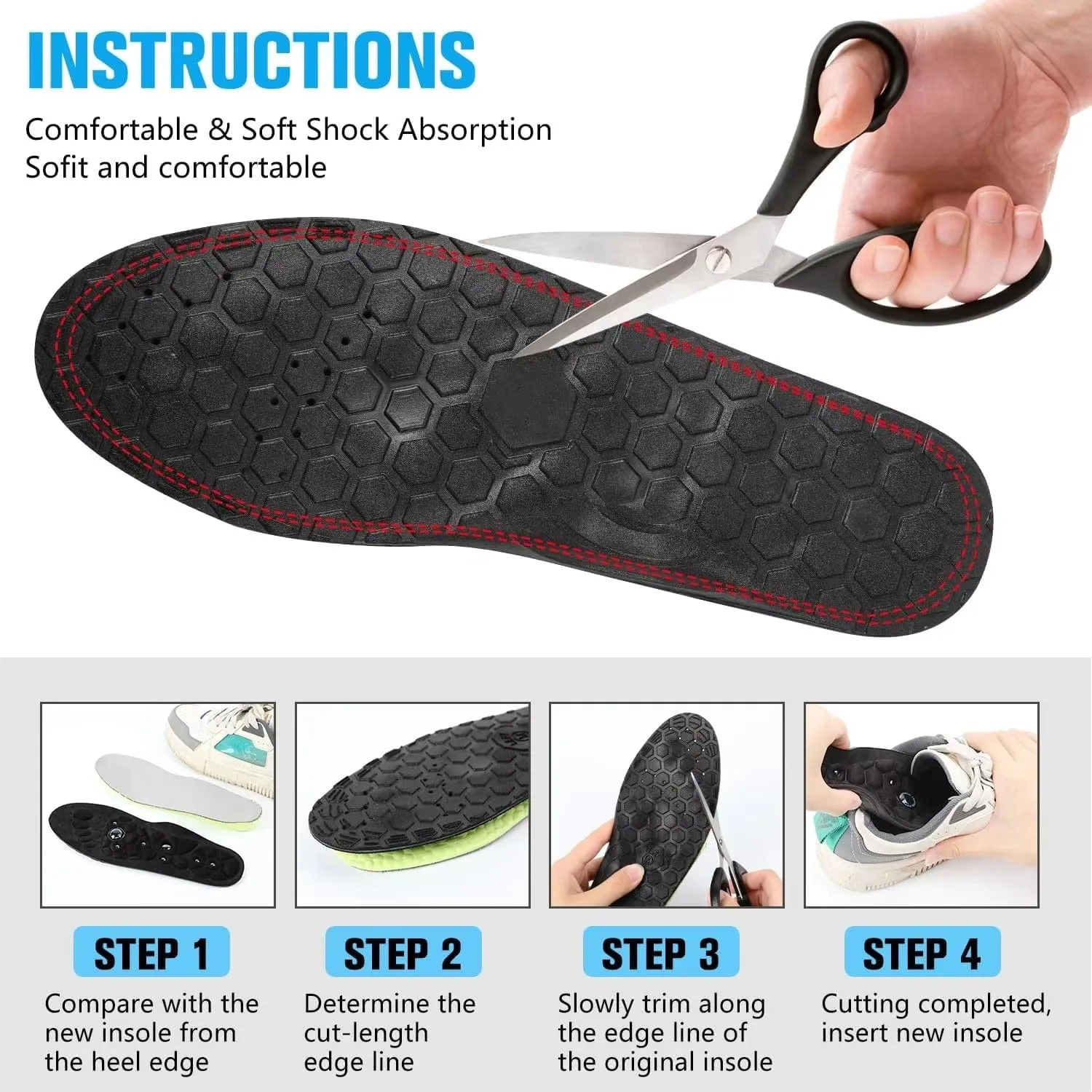 MagnaSole™ – Magnetic Therapy Insoles for Pain Relief, Energy Boost & Weight Support!
