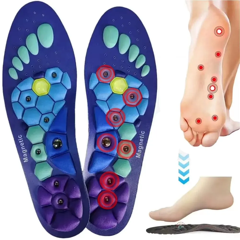 MagnaSole™ – Magnetic Therapy Insoles for Pain Relief, Energy Boost & Weight Support!