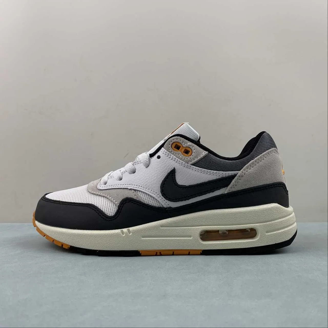 Air Max 1 Athletic Deptment Black Forest Neutral Grey Varsity Maize FN7487-133 carbon - fiber - plate seasonal - themed running gear
