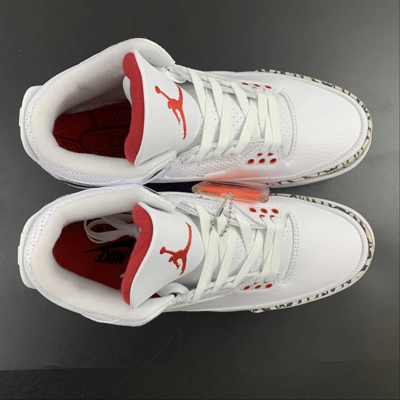 Air Jordan 3 Retro NRG Free Throw Line 923096 101 Spring Walk Feet Relief