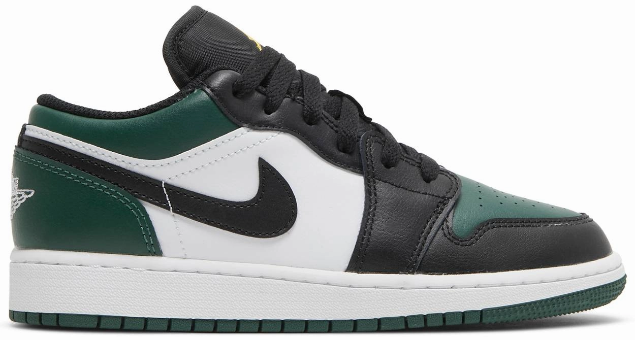 Every Move Nike Jordan 1 Low Green Toe GS