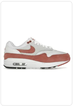 Nike Air Max 1 '87 White Canyon Pink theme - run running shoes