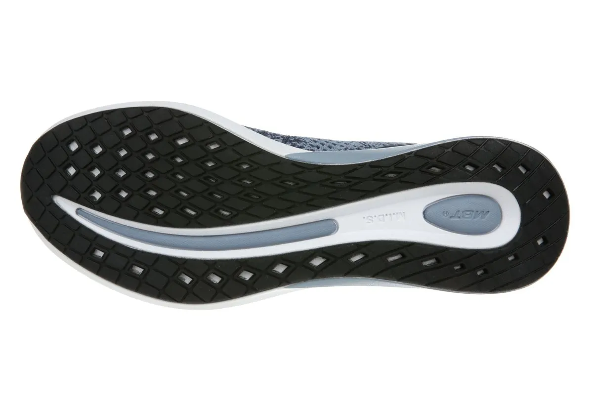 MBT HURACAN 3000 LACE UP Grey/Light blue - Men's Running and walking shoes