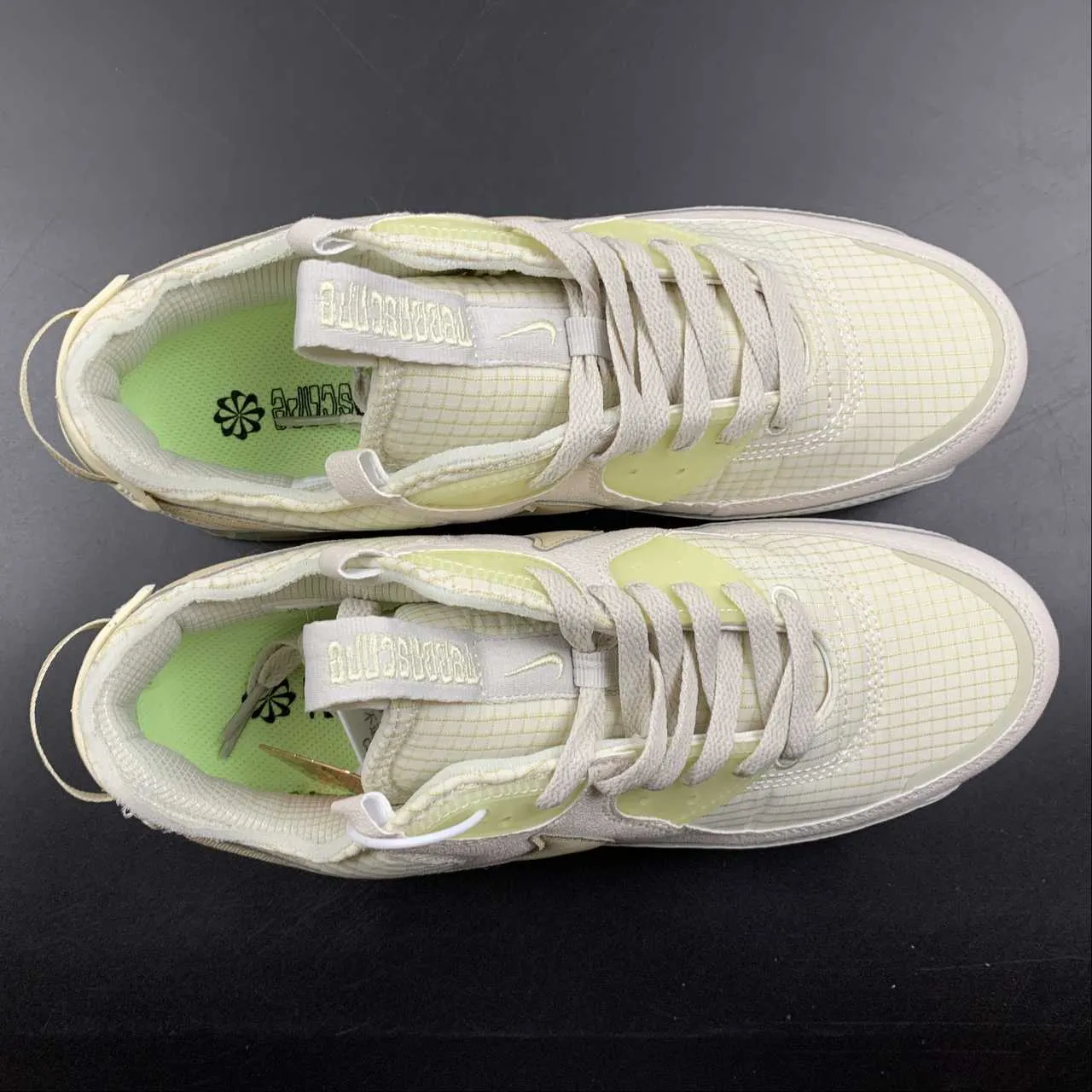 fitness goal elastic materials Air Max 90 Terrascape Light Bone Rattan Cashmere DC9450-001