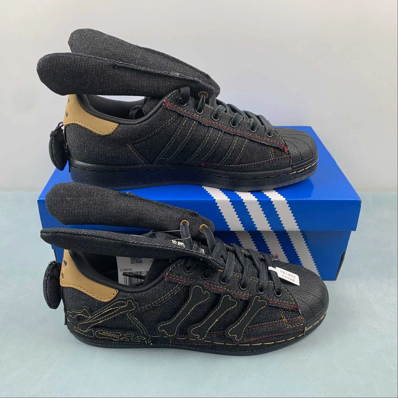 Melting Sadness x Adidas Superstar Halloween Core Black Brown IG9632 cross - trainer ergonomic shoes