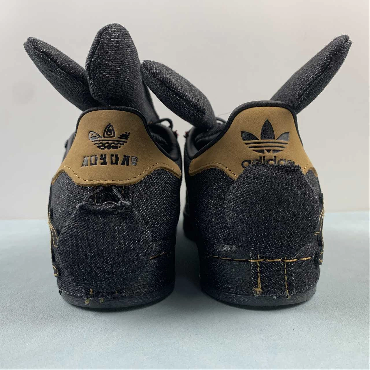 Melting Sadness x Adidas Superstar Halloween Core Black Brown IG9632 single - layer sole shoes