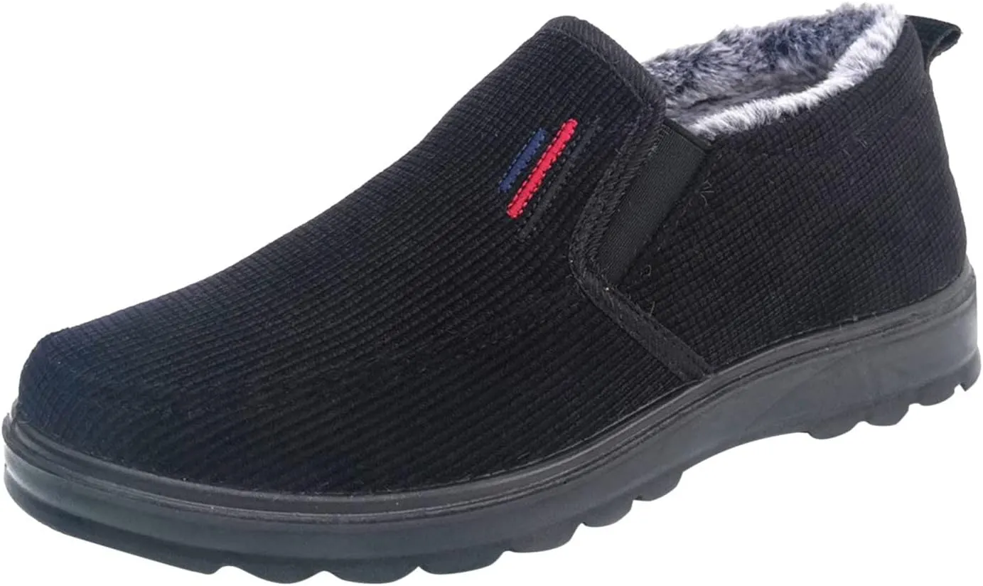 Men Snow Boots in and Winter Fashionable Simple Solid Color Comfortable Flat Bottom Warm and Men Insulated Hiking Boots