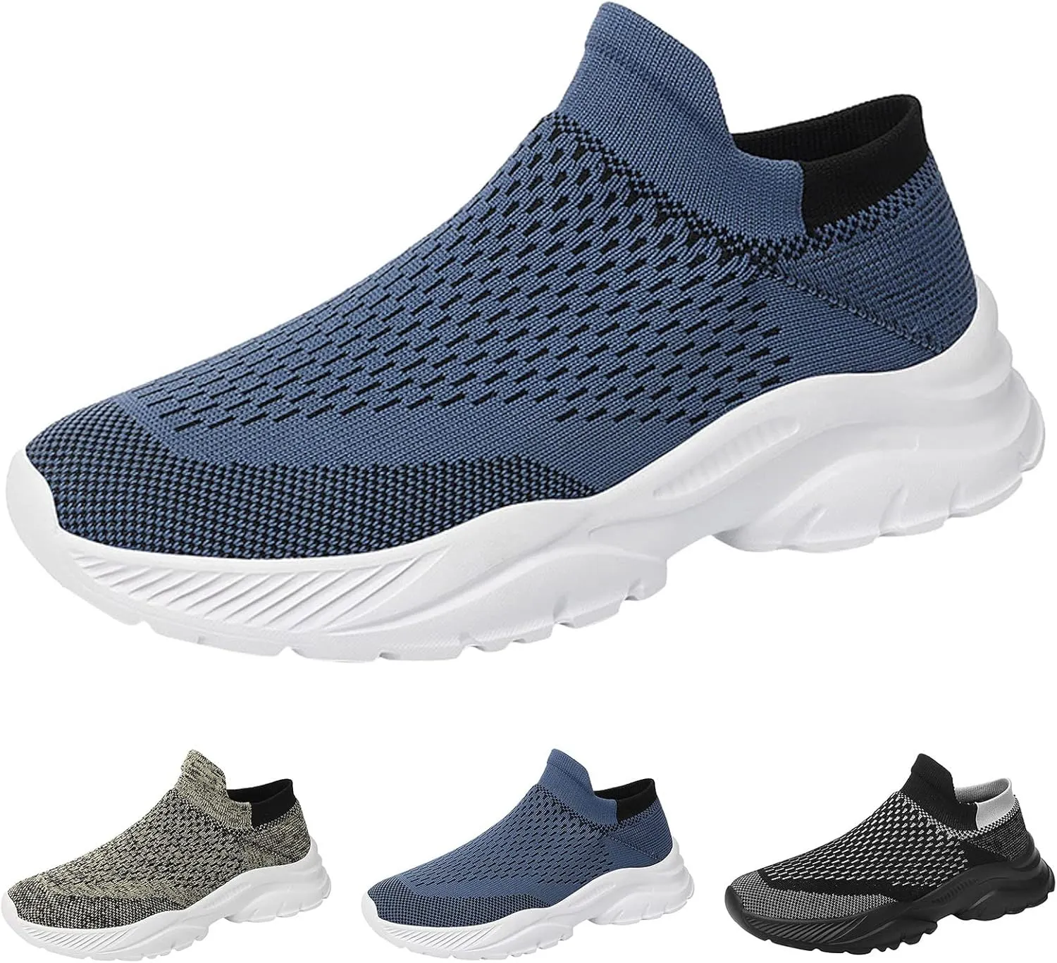 Men Sports Shoes Fashion New Pattern Summer Mesh Breathable Comfortable and Non Slip Sneaker Shoes for Men Workout