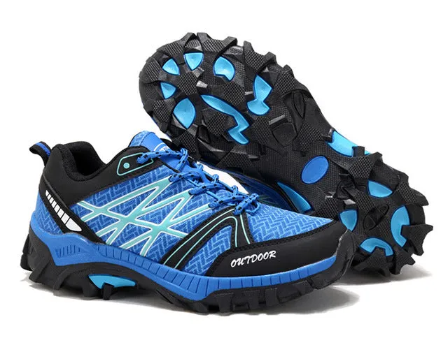 Men Trekking Shoes Outdoor Hiking Waterproof Climbing Shoes Man Slip Resistant Sports Sneakers Breathable Men's Shoe