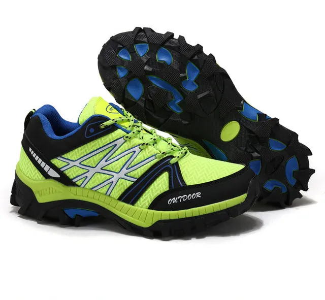 Men Trekking Shoes Outdoor Hiking Waterproof Climbing Shoes Man Slip Resistant Sports Sneakers Breathable Men's Shoe