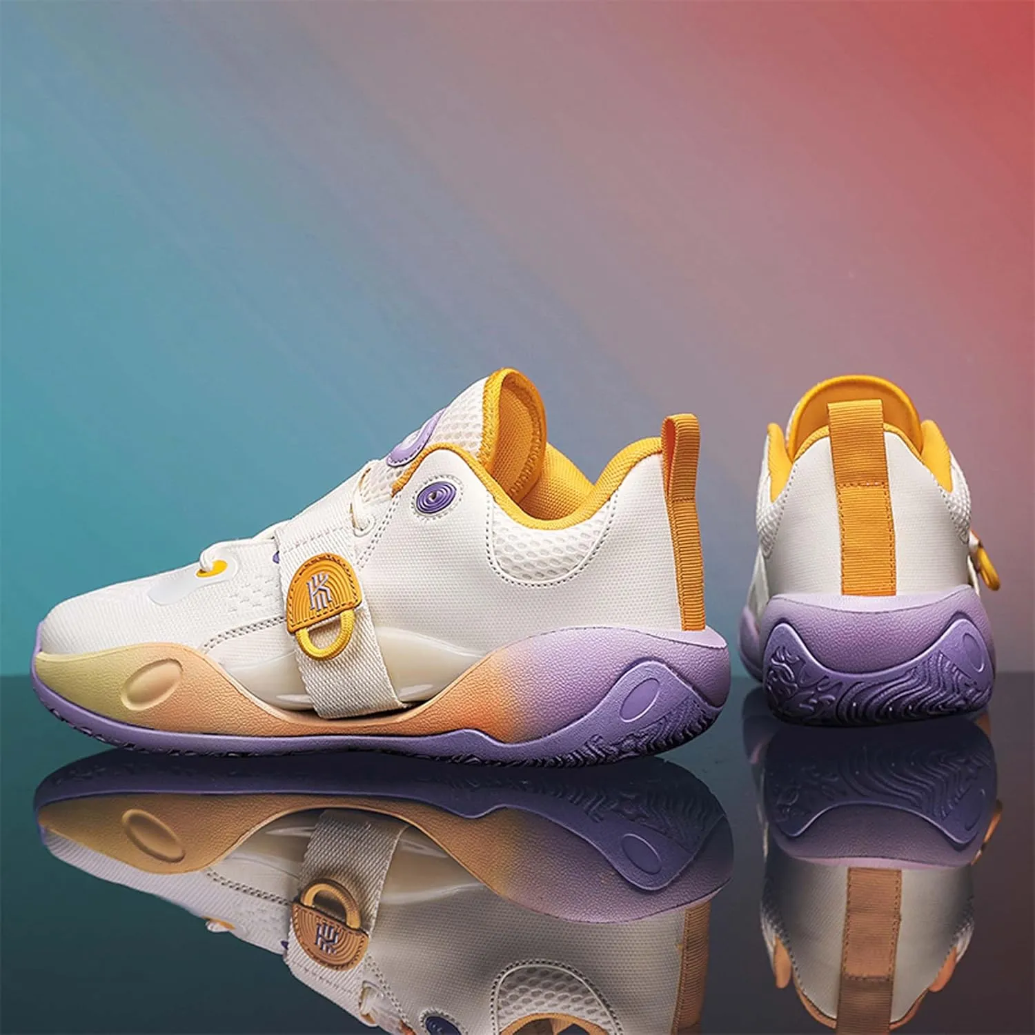 Men Women Professional Basketball Shoes Fashion Sneakers Indoor or Outdoor Training Running Shoes Teenagers Street Fighting Basketball Sneakers