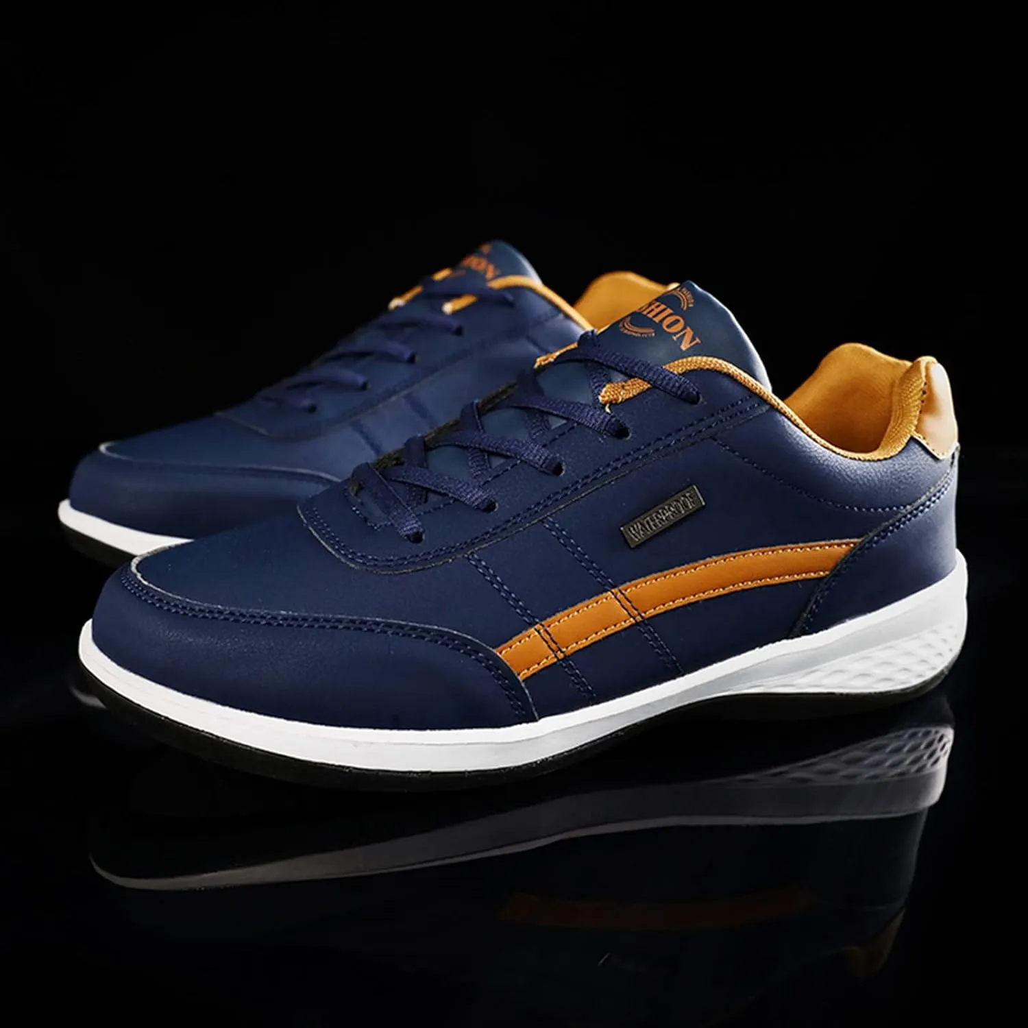 Men's Arch Support Insole Shoes Lightweight Breathable Walking Shoe Gym Tennis Outdoor Non Slip Jogging Sneakers
